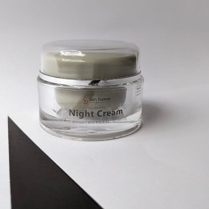 Glutathione Night Cream - Anti Wrinkle | Anti Freckles | Whitening