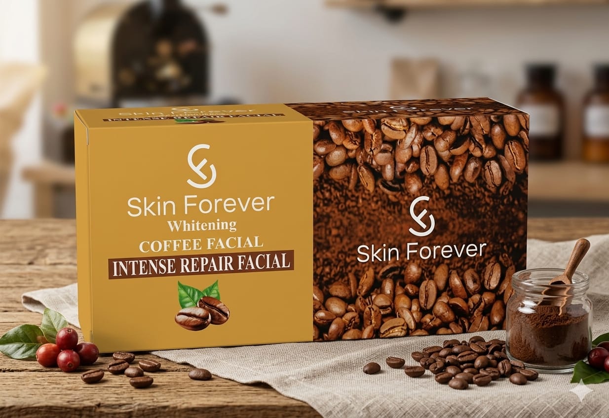 Brightening  Coffee Facial Kit – Intense Repair