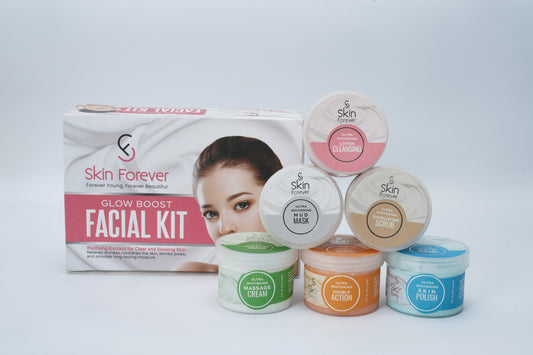 Whitening Facial Kit – 6-Step Organic Glow | Buy 1 Get 1 Free